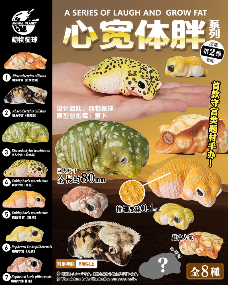 AHB Series 2 / Eublepharis macularius - Gecko shedding / Gecko