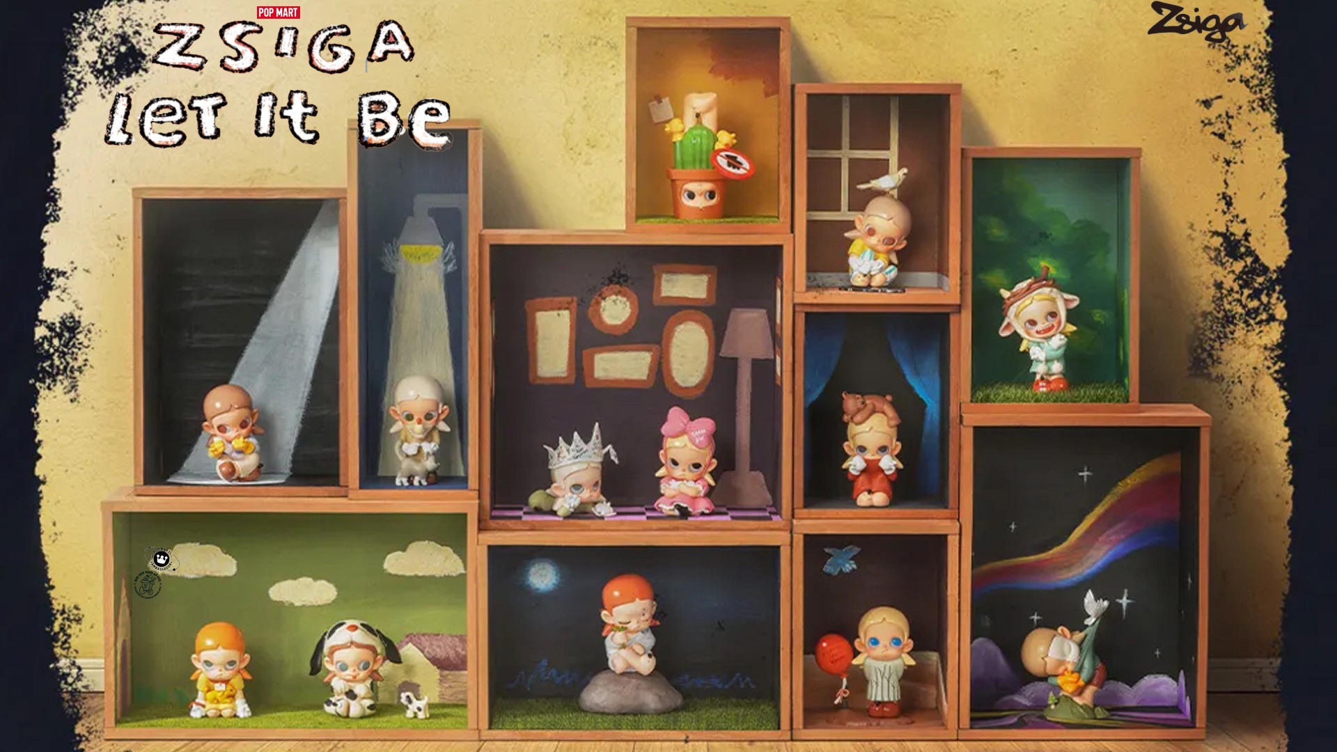 POP MART Launches New Zsiga Let It Be Blind Box Series - IFiDEA