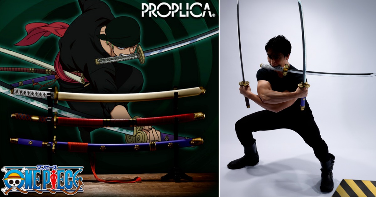 PROPLICA Zoro Three Sword Style Set Brings Wado Ichimonji Sandai PROPLICA Zoro Three Sword Style Set Brings Wado Ichimonji Sandai