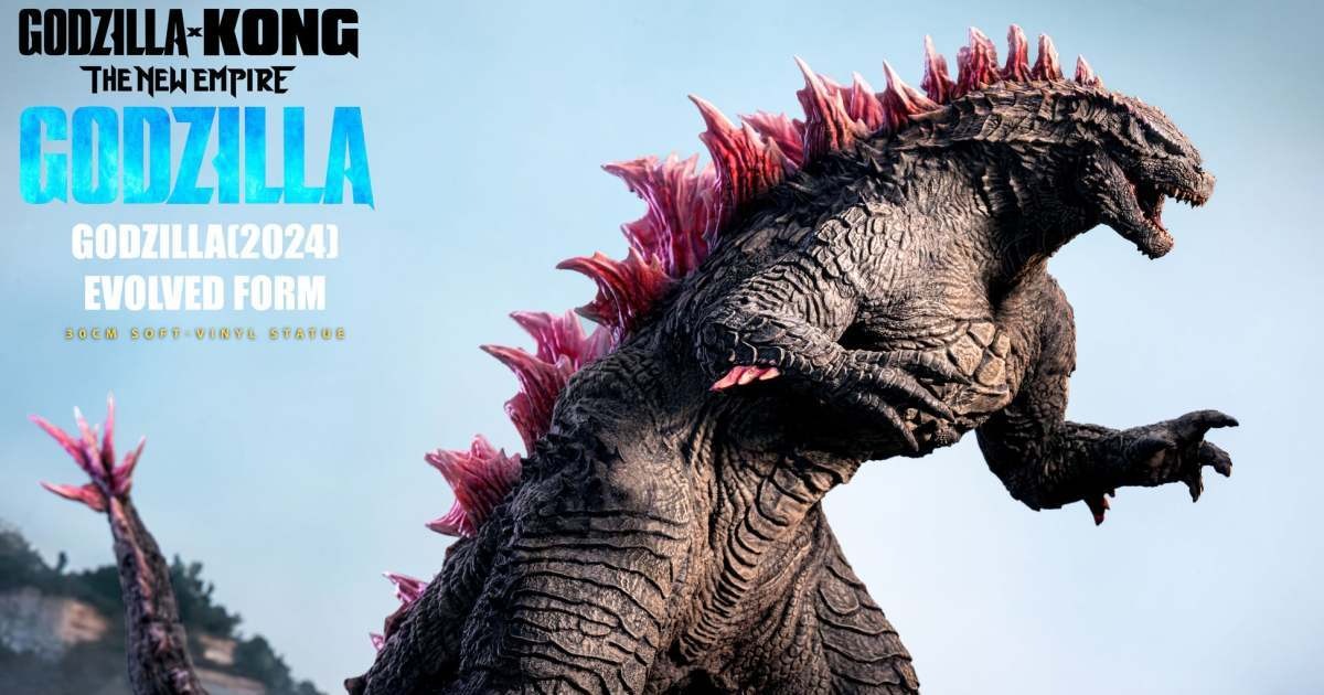 STAR ACE TOYS Godzilla Evolved Form – Standard & Deluxe Vinyl Statues ...