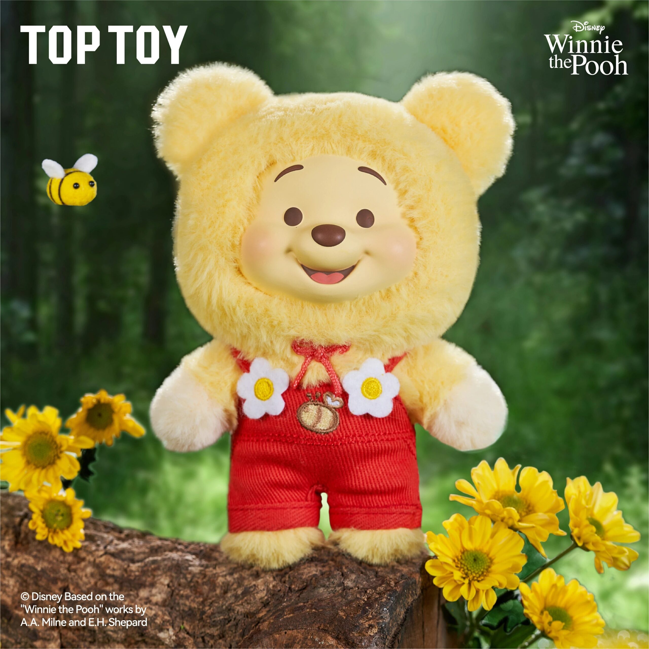Disney Winnie the Pooh — Candy Bear Series Plush Blind Box (TOP TOY)
