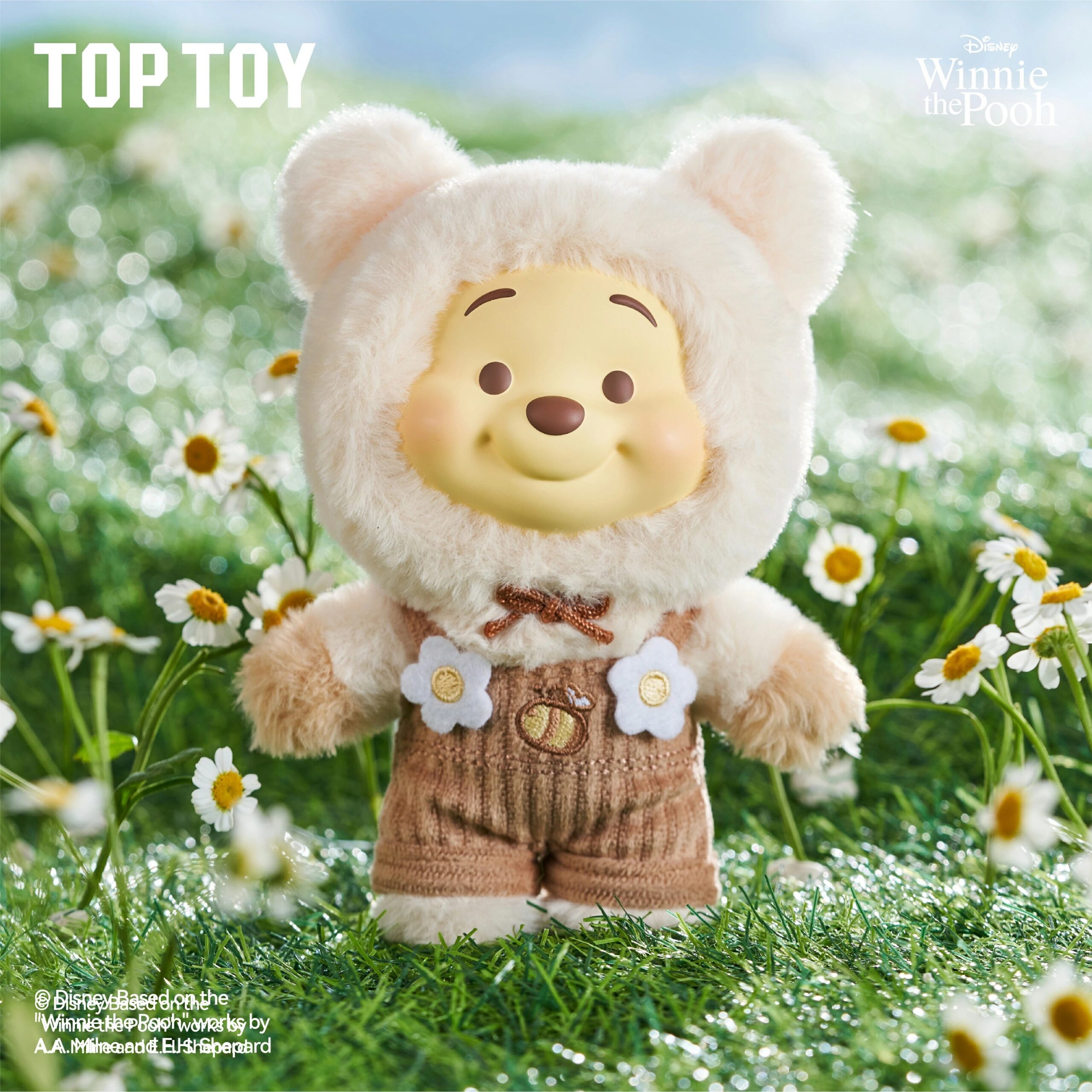 Disney Winnie the Pooh — Candy Bear Series Plush Blind Box (TOP TOY)
