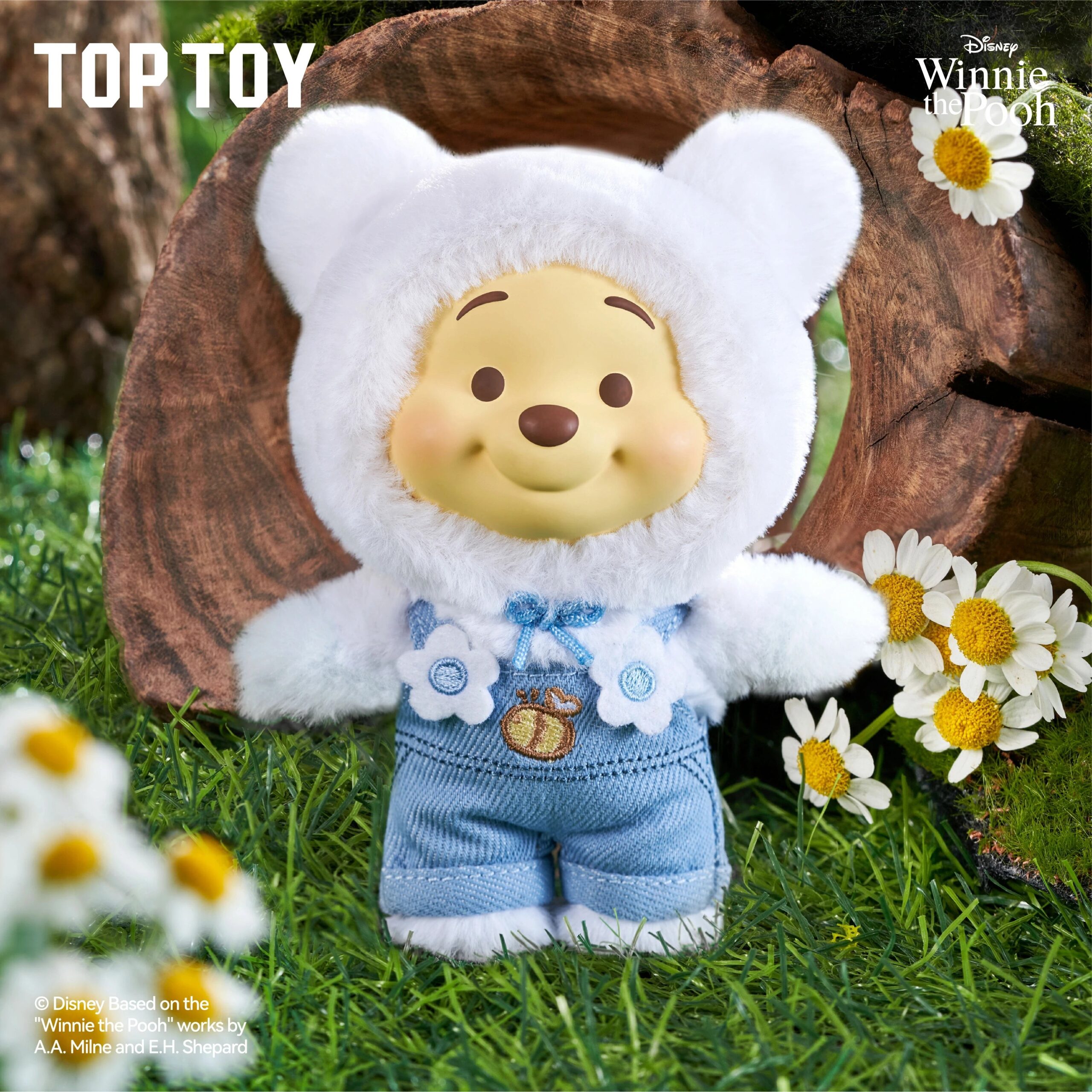 Disney Winnie the Pooh — Candy Bear Series Plush Blind Box (TOP TOY)