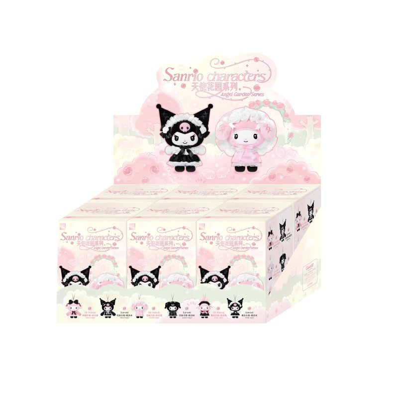 TOP TOY Sanrio Characters Angel Garden plush pendant blind box