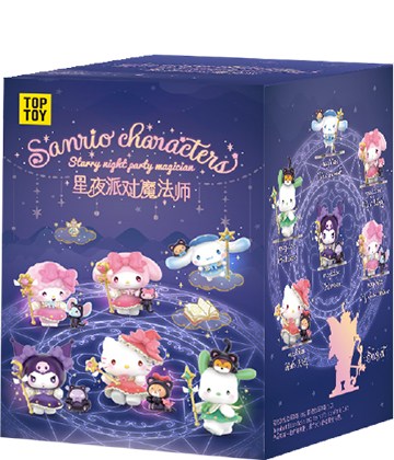 TOP TOY Sanrio Characters Starry Night Party Magician figure blind box