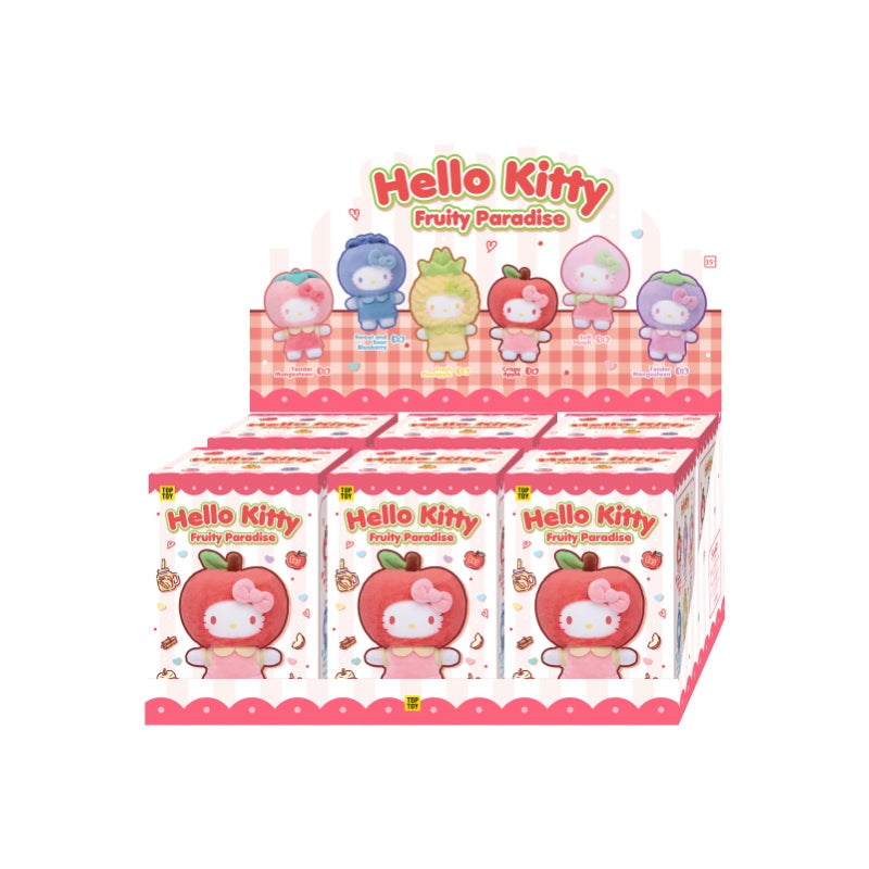 TOP TOY Sanrio Hello Kitty Fruity Paradise plush pendant blind box