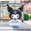 Sanrio Kuromi — School Life Plush Pendant Blind Box (TOP TOY) TOP TOY Sanrio Kuromi School Life plush pendant blind box