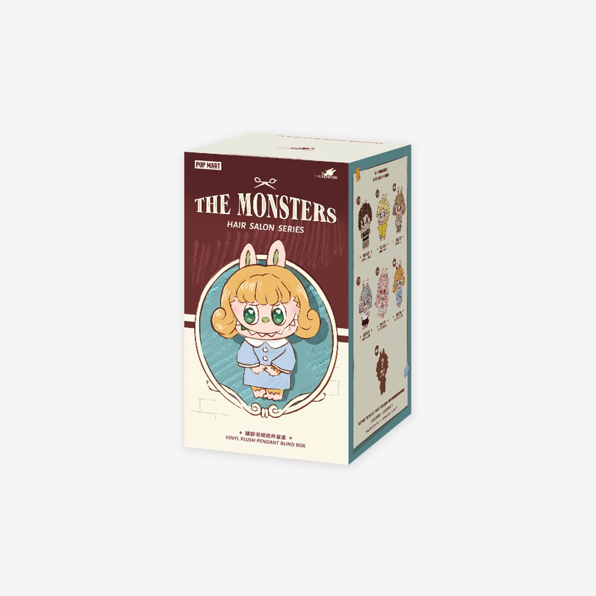 THE MONSTERS — Hair Salon Vinyl Plush Pendant Blind Box | POP MART THE MONSTERS — Hair Salon Vinyl Plush Pendant Blind Box | POP MART