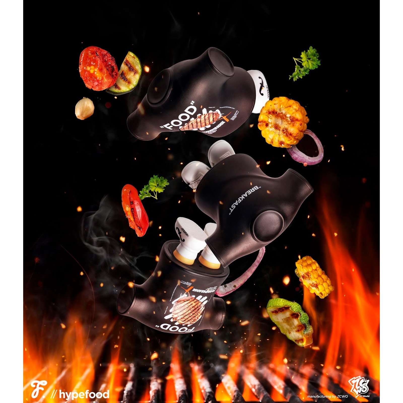 Fools Paradise - hypefood blind box figure // series one Fools Paradise - hypefood blind box figure // series one