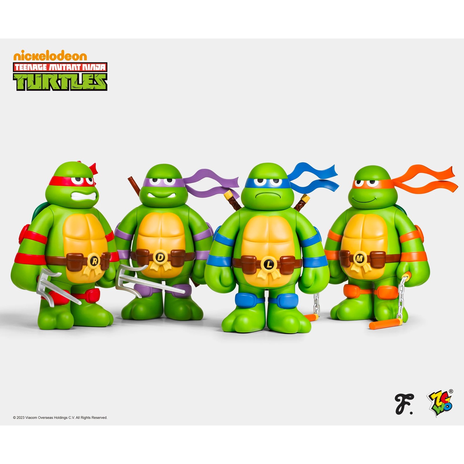 TMNT x FOOLS PARADISE // FULL SET of FOUR TMNT x FOOLS PARADISE // FULL SET of FOUR