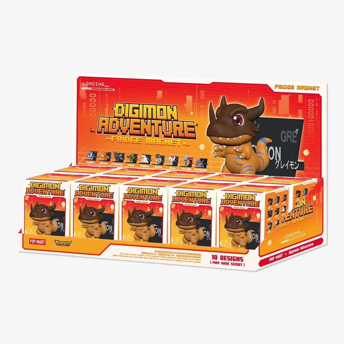 Digimon — Adventure Fridge Magnet Blind Box | POP MART