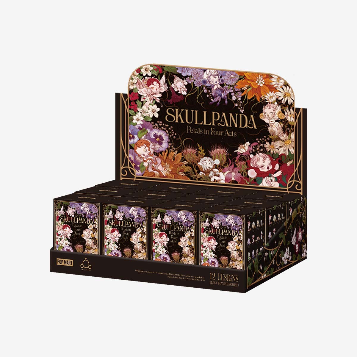 SKULLPANDA — Petals in Four Acts Series Blind Box | POP MART