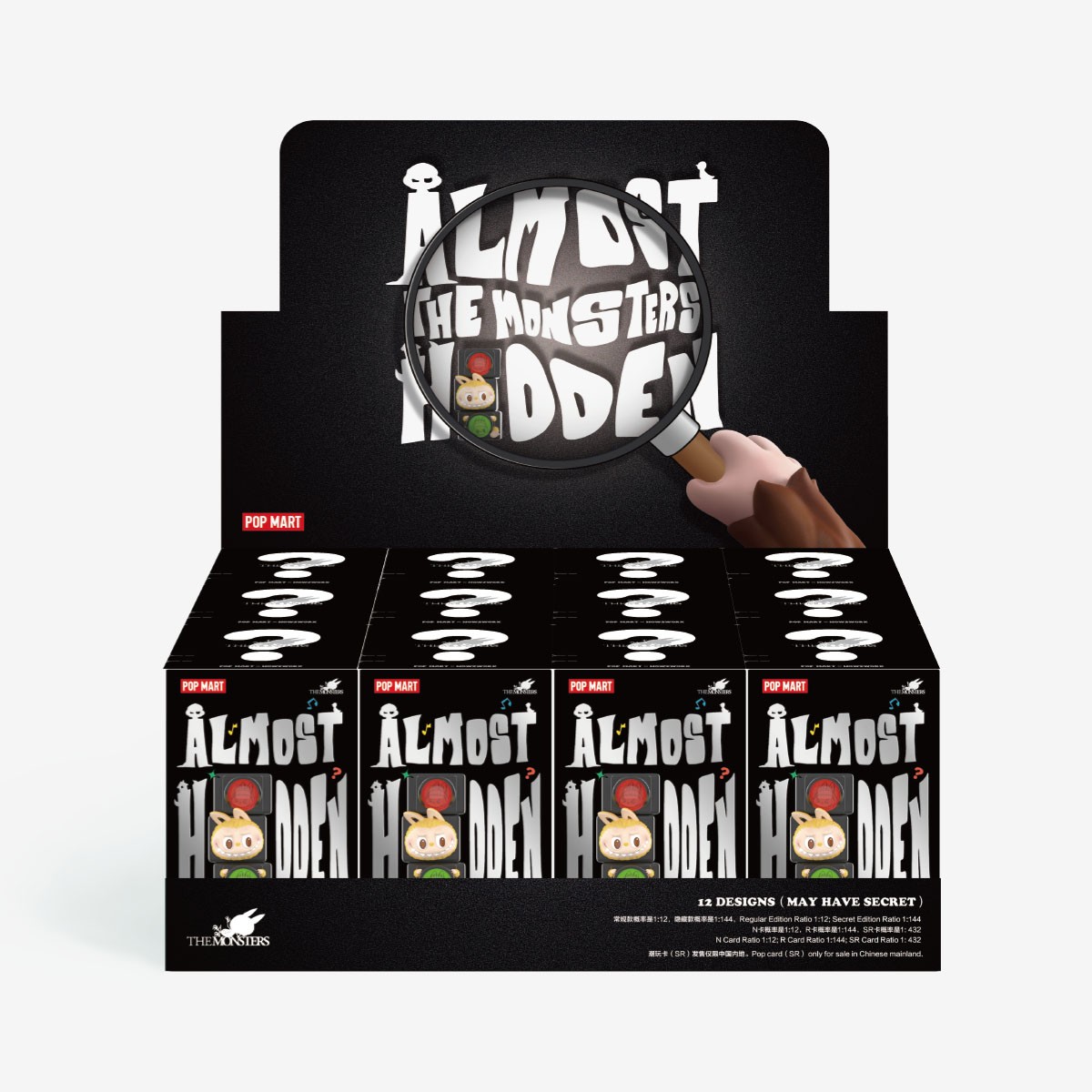THE MONSTERS — Almost Hidden Blind Box | POP MART