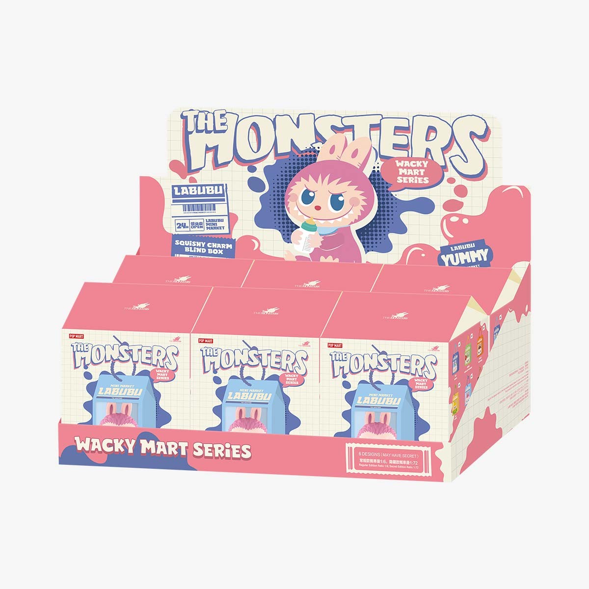 THE MONSTERS — Wacky Mart Squishy Charm Blind Box | POP MART