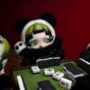 SKULLPANDA — Lazy Panda Plush Doll Pendant | POP MART SKULLPANDA — Lazy Panda Plush Doll Pendant | POP MART