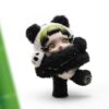 SKULLPANDA — Lazy Panda Plush Doll Pendant | POP MART SKULLPANDA — Lazy Panda Plush Doll Pendant | POP MART