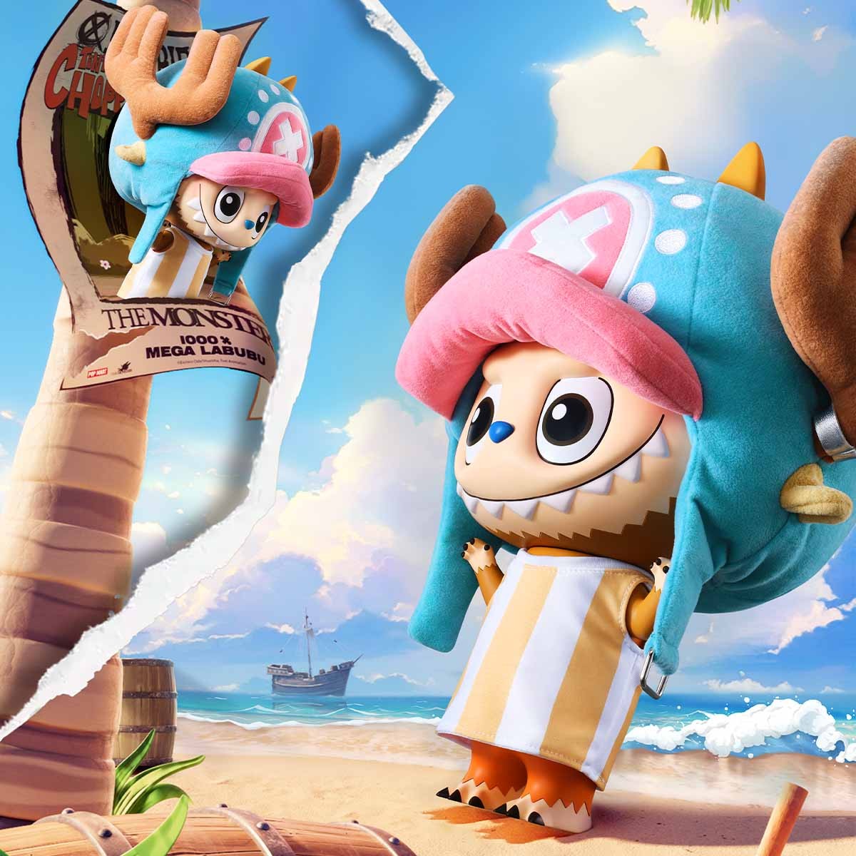 THE MONSTERS — MEGA 400% Tony Tony Chopper | POP MART